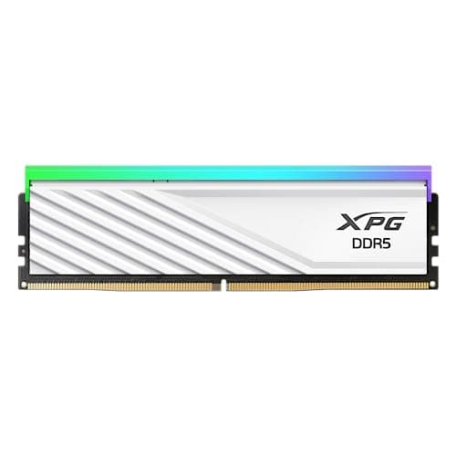 Kit+Barrettes+m%C3%A9moire+32Go+%282x16Go%29+DIMM+DDR5+Adata+XPG+Lancer+Blade+RGB+PC5-48000+%286000+MHz%29+%28Blanc%29 Bild 3