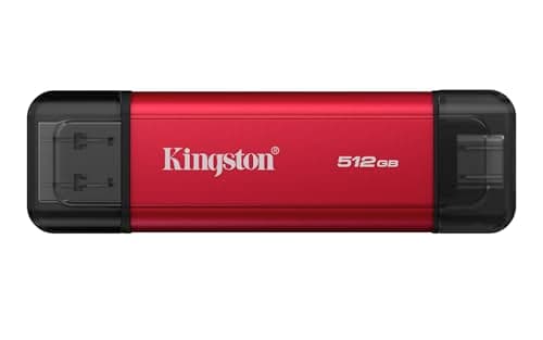 Kingston Tragbare duale SSD 512GB mit Dual USB-A/C bis zu 1050MB/s USB 3.2 Gen 2 – SPSD/512GB Bild 2