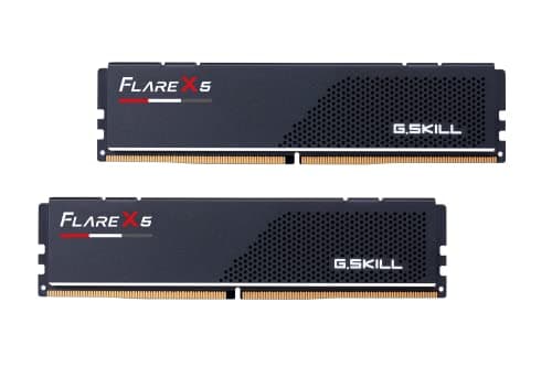 G.Skill Flare X5 Series 32GB (2 x 16GB) 288pin SDRAM DDR5 5600 (PC5-44800) CL36-36-36-89 1, 20V Dual Channel Desktop Memory Modell F5-5600J3636C16GX2 -FX5 (Mattschwarz) 32GB (2x16GB) DDR5-5600 36-36-36-89 Matte Black Bild 2