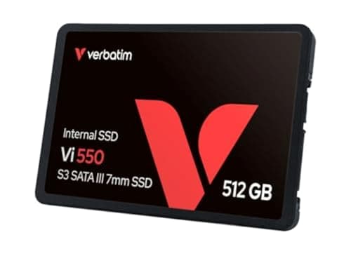 Verbatim Vi550 S3 SSD 512 GB 2,5" - Interne Solid State Drive - 3D NAND-Technologie - schwarz Vi550 S3 SSD 512 GB 2,3'' SATA III Bild 2