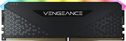 Corsair Vengeance RGB RS 16GB (1x16GB) DDR4 Bis zu 3200MHz C16 Arbeitsspeicher (Dynamische RGB-Beleuchtung, Kompatibilität mit Intel & AMD 300/400/500 Series) Schwarz, CMG16GX4M1E3200C16 1 x 16GB Bild 2
