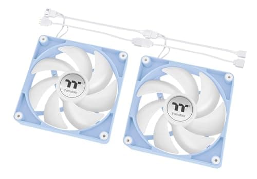 Thermaltake TH360 V2 ARGB Hydrangea Blue | 360‑mm AIO Wasserkühlung | ARGB‑Beleuchtung | Hochleistungs‑Pumpe | CT‑ARGB PWM‑Lüfter | Infinity‑Mirror Pump Design | Intel/AMD Support ARGB 360mm Hydrangea Blue Bild 8