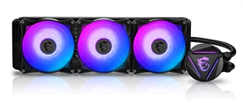 MSI MAG CORELIQUID 360R V2 CPU-Flüssigkeitskühler '360mm Radiator, 3X 120mm ARGB P