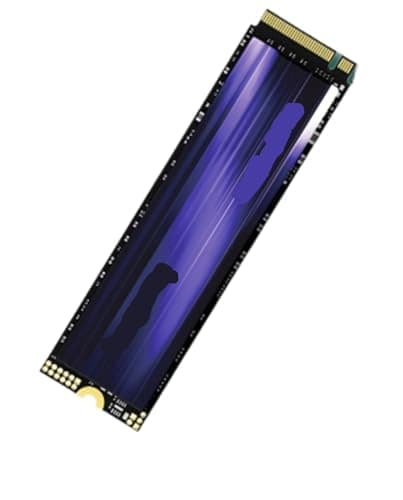 Generisch Kompatibel mit M.2 2280 PCIe 4.0x4 NVMe SSD, 7300 MB/s, 1 TB, 2 TB, 4 TB, interner Speicher for PS5, Laptop und PC(4TB with Heatsink)