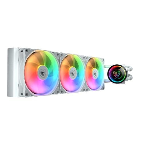 COUGAR CPU Wasserkühlung, Poseidon Elite 360, ARGB, Weiß