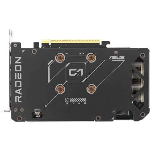 ASUS Dual AMD Radeon RX 9060, 8G GDDR6 Grafikkarte, 128 Bit, PCIe 5.0, 1 HDMI 2.1, 2 DisplayPort 2.1, 2.5 Design, Axial-Tech Lüfter, 0db Technologie, GPU Tweak III, schwarz, DUAL-RX9060-8G Bild 6