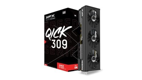 XFX Grafikkarte Speedster QICK309 Radeon RX 7600 XT schwarz (RX-76TQICKBP) RX 7600 XT QICK Bild 2