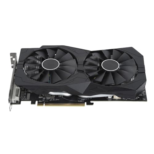 AMD Radeon RX 580 8GB GDDR5 Grafikkarte 256-Bit 2048SP PC-Gaming-Grafikkarte mit PCI Express 3.0 X16 3×DisplayPort 1×DVI 1×HD-Multimedia-Schnittstelle für Desktop Computer Bild 2