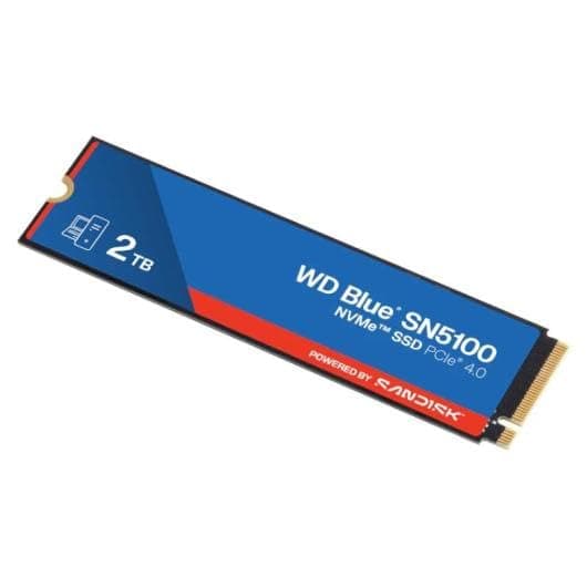 WD Blue SN5100 NVMe SSD 2 TB (7.100 MB/s Lesegeschwindigkeit, M.2 2280, PCIe Gen 4.0, nCache 4.0, SanDisk 3D CBA NAND-Technologie, Acronis True Image) Bild 7