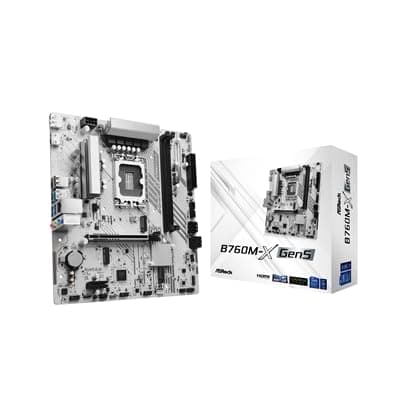 ASRock B760M-X GEN5 Mainboard Intel LGA1700 DDR5 PCIe 5.0 mATX (90-MXBTR0-A0UAYZ)