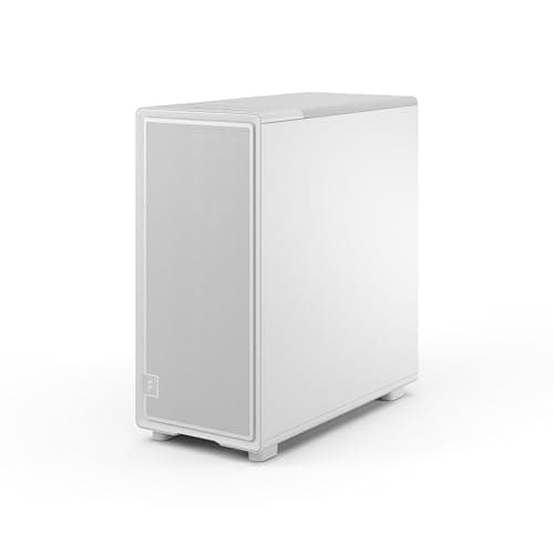 Fractal Design Epoch Weiß - Klares Seitenteil aus gehärtetem Glas - Gaming-PC-Gehäuse - Mesh-Frontpanel - DREI Momentum 12-Lüfter inkl. - Geräumiger Innenraum - ATX/mATX/ITX Unterstützung Tempered Glass Weiß Epoch Bild 6