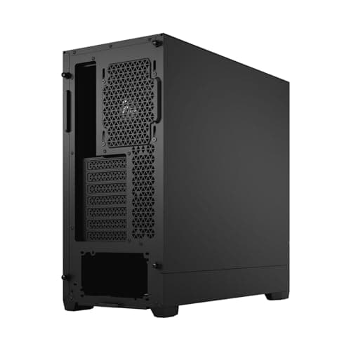 Fractal Design Pop Air Black - ATX Mid-Tower PC Gehäuse mit Honeycomb Mesh Front, 3X 120 mm Aspect 12 Lüfter, Solid Seitenpanel, Hoher Airflow Schwarz ATX Air Bild 7