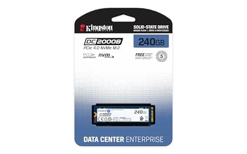 Kingston Data Center DC2000B PCIe 4.0 NVMe M.2 2280 240GB Enterprise SSD (Ohne Heatsink) - SEDC2000BYM8/240G Bild 7