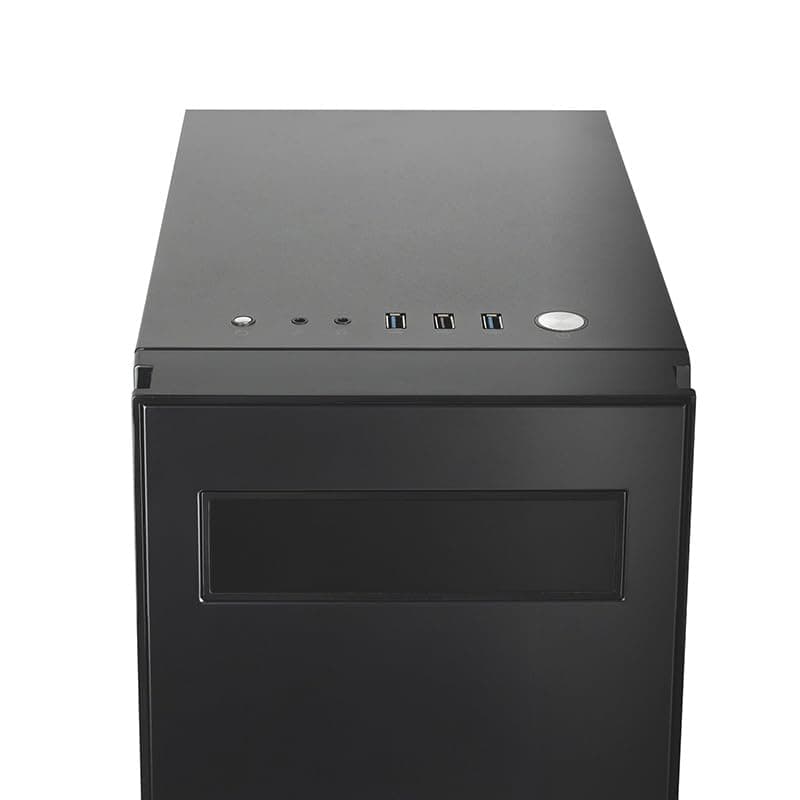 Case|Chieftec|Hawk|Miditower|Not Included|ATX|Microatx|Miniitx|Colour Black|Al-02b-OP Bild 7