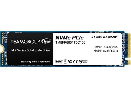 Team Group MP33 1TB PCIe Gen3 x4 NVMe M.2 SSD 1800/1500 MB/s Bild 4