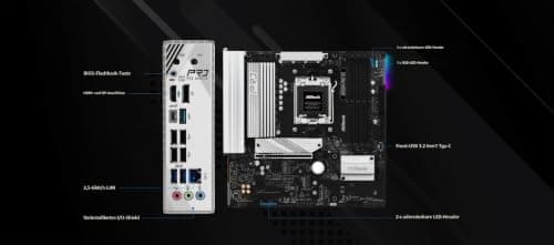 MB ASRock AMD AM5 B850M Pro RS Bild 5