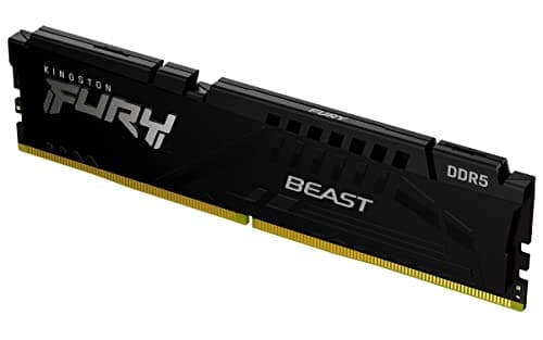 Kingston FURY Beast Schwarz DDR5 64GB 5600MT/s CL40 DIMM Desktop Gaming Speicher Einzelnes Modul AMD EXPO und Intel XMP - KF556C40BB-64 Bild 2