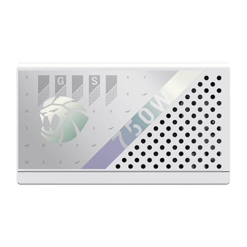 GAMEMAX GS 750G WH SFX Netzteil PC 750W, Vollmodular, 80 Plus Gold, Hochwertige Japanische Kondensatoren, FDB Lüfter, APFC+LLC+DC-DC, 9 Schutzfunktionen, 5 Jahre Garantie 750 Watt Weiß Bild 4