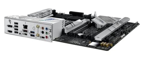 ASUS ROG Strix B760-A Gaming WiFi Intel® B760 (13. und 12. Generation) LGA 1700 White ATX Motherboard, 12 + 1 Leistungsstufen, DDR5, PCIe 5.0, WiFi 6E, USB 3.2 Gen 2 Gen 2 Typ-C und Aura Sync RGB Bild 8