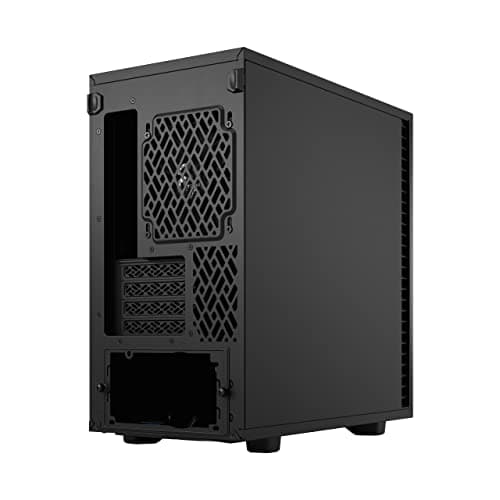 Fractal Design Define 7 Mini Black - Solid - Brushed Aluminum/Steel Micro ATX Silent Mini Tower Computer Case Black Solid Bild 8