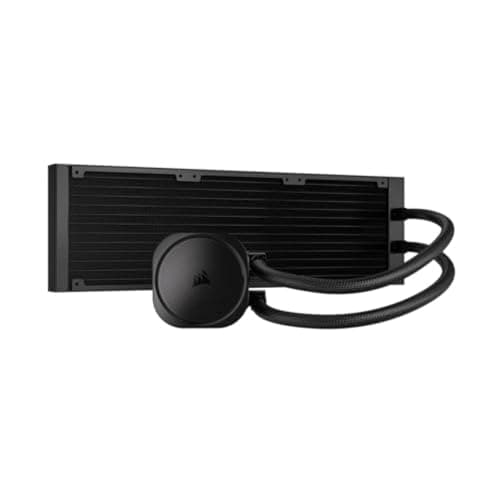 Corsair Nautilus 360 RS CPU-Flüssigkeitskühler – 360mm AIO – Geräuscharm – Direkter Mainboard-Anschluss – Intel LGA 1851/1700, AMD AM5/AM4 – 3X RS120-Ventilatoren Inbegriffen – Schwarz Kein RGB 360mm Schwarz, Standard Bild 4