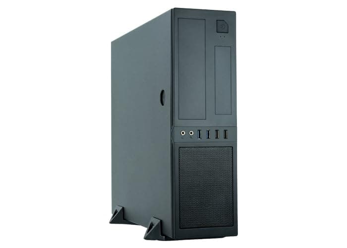 Chieftec Case Mini CS-12B Uni 300W mini cs 12 b Bild 3