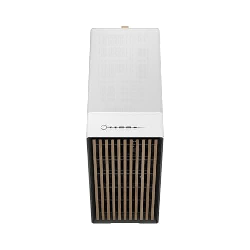 Fractal Design North XL PC Gehäuse - ATX Full Tower Gaming Case | E-ATX kompatibel, 3x 140mm Lüfter vorinstalliert, USB Typ-C, Chalk White Mesh Design North XL White Mesh Bild 6