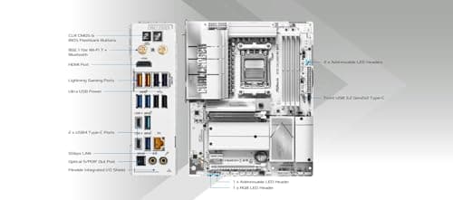 X870E Challenger WiFi White (AM5) (D) Bild 6