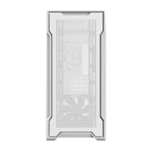 GIGABYTE C102 Glass Ice – weißes Mid-Tower-PC-Gaming-Gehäuse, gehärtetes Glas, PSU-Abdeckung, 2 x 120-mm-Lüfter (GB-C102GI) Bild 6