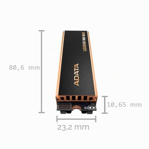 ADATA SSD 2.0TB Legend 960 MAX M.2 PCI4 M.2 2280 Bild 4