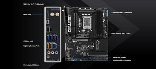 MB ASRock Intel 1851 B860 Challenger WiFi Bild 6