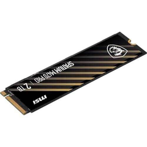MSI SPATIUM M480 PRO SSD 2 TB – PCIe 4.0 NVMe M.2 interne SSD, 7400 MB/s Lesen & 7000 MB/s Schreiben, 3D NAND, integrierte Datensicherheit, Center – 5 Jahre Qualität (1400 TBW) Bild 8