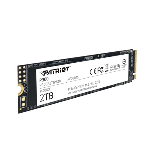 Patriot P300 2TB interne SSD - NVMe PCIe Gen 3x4 - M.2 2280 - Solid State Drive - P300P2TBM28 Bild 6