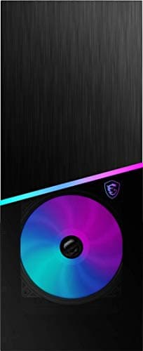 MSI MPG SEKIRA 500X Mid-Tower ATX Gehäuse (4X USB 3.1 Anschluss, 3X 200mm und 1x 120mm A-RGB Fan und 1x 200mm Fan im Lieferumfang, schwarz, RGB) Bild 6