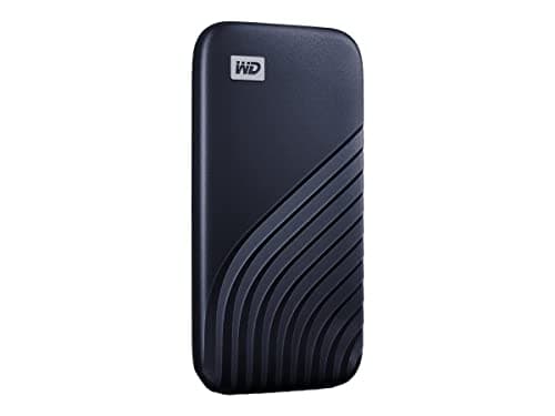 WD My Passport SSD 2 TB mobiler SSD Speicher (NVMe-Technologie, USB-C und USB 3.2 Gen-2 kompatibel, Lesen 1050 MB/s, Schreiben 1000 MB/s) Mitternachtsblau, Festkörper-Laufwerk Bild 7