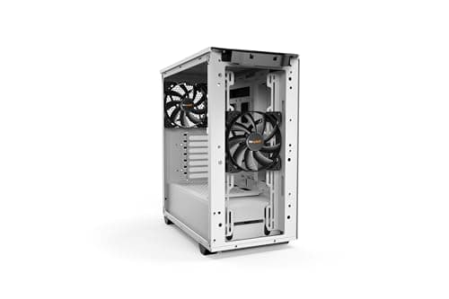 be quiet! Pure Base 500 White, PC-Gehäuse, 2X Pure Wings 2 140mm Lüfter, Airflow und Silence optimierte Topcover, Radiatoren bis 360mm Bild 6