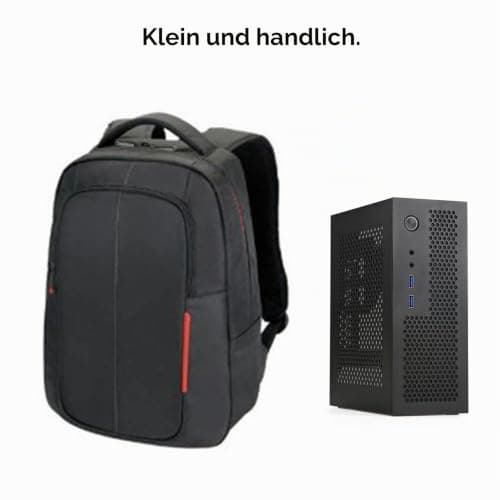 A09 HTPC Computer Case Mini ITX Gaming PC Chassis Desktop Chassis USB 3.0 Computer Case Home Computer Case Bild 6