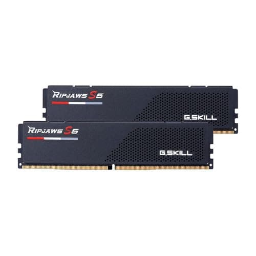 G.skill Ripjaws F5-6000j3040g32gx2-rs5k 64gb 2x32gb Ddr5 6000mhz Ram One Size 64GB (2x32GB) DDR5-6000 30-40-40-96 Schwarz Bild 2