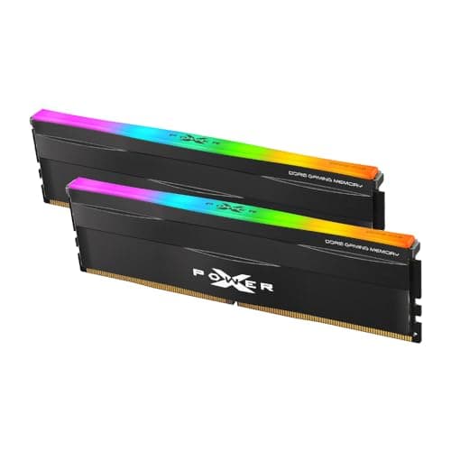 Silicon Power DDR5 64GB (2x32GB) 6000MT/s (PC5-48000) 288-pin CL30 1.35V UDIMM Desktop Memory Module RAM SP064GXLWU60AFDE Black 64GB (32GBx2) 6000MHz CL30 Black Bild 3