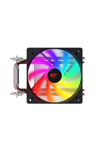 Havit Gamenote F2005 120mm RGB CPU Kühler Kupferrohr Intel LGA1700 PC Lüfter für Gamer, Inspirierender RGB Prozessorlüfter zur Optimierung der Gaming-Performance und Kühlung Bild 4