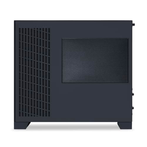 Lian Li O11 Dynamic Mini V2 Flow PC-Gehäuse Schwarz | Kompakter ATX Midi-Tower mit Zwei-Kammer-Design, Tempered Glass und modularem Aufbau - 5 Lüfter vorinstalliert Bild 8