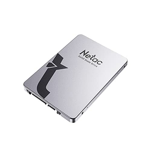 Netac Internes Solid State Laufwerk SSD 1TB, SSD Festplatte Intern Sata 3.0 2,5 Zoll für Laptop, PC, Desktop, (N530S, Aluminiumlegierung, Silber grau)