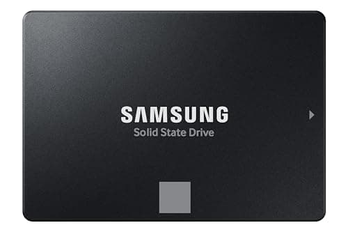 Samsung 870 EVO SATA III 2,5 Zoll SSD, 8 TB, 560 MB/s Lesen, 530 MB/s Schreiben, Interne SSD, Festplatte für schnelle Datenübertragung, MZ-77E8T0B/EU