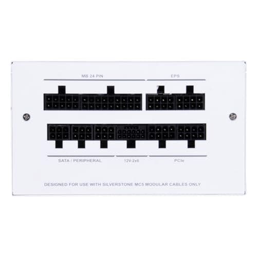 SilverStone Technology DA850R Gold, 80 Plus Gold vollständig modulares ATX-Netzteil, 850W, ATX 3,0 & PCIe 5,0, SST-DA850R-GMA-WWW Bild 4