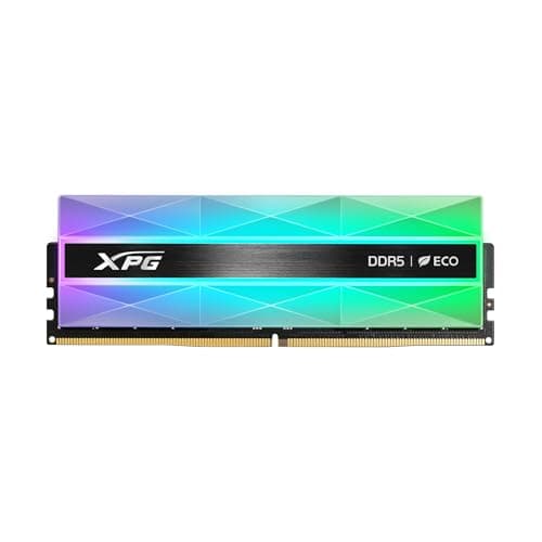 XPG Lancer Neon DDR5 RAM-Speicher für Laptop, RGB, Kapazität: 16 GB, Frequenz: 6400MT/s, Latenz: CL 32, Formfaktor: U-DIMM, Teilenummer: AX5U6400C3216G-CLANRSG