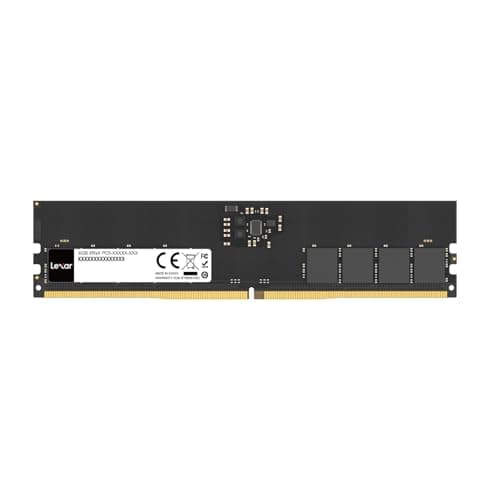 Lexar UDIMM 16 GB DDR5 RAM 5600 MHz, 288-Pin DDR5 UDIMM Computer RAM, Hochleistungs UDIMM Arbeitsspeicher für PC-Speicher, 1,1 V, CL46-45-45-90 DDR5 UDIMM 5600MHz 16GB Single Bild 2