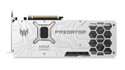 Acer Predator BiFrost Radeon RX 9070 XT OC - AMD Grafikkarte (16 GDDR6, 256 Bit, PCIe 5.0 x16, 1x HDMI 2.1a 3X DP 2.1) 3X FrostBlade 4.0, 3x8 pin, Slot Space: 2.6 Bild 8