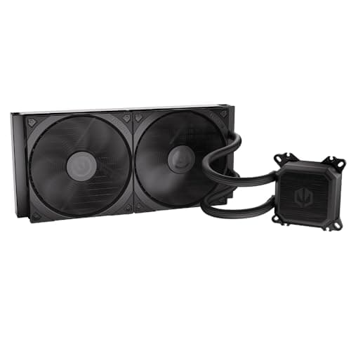 ENDORFY Navis F280 AIO Wasserkühlung 280 mm für CPU | 2x Fluctus 140 PWM, PWM Pumpe mit Keramiklager, AMD AM5/AM4, Intel LGA1851/1700, PT 3 Wärmeleitpaste Bild 2