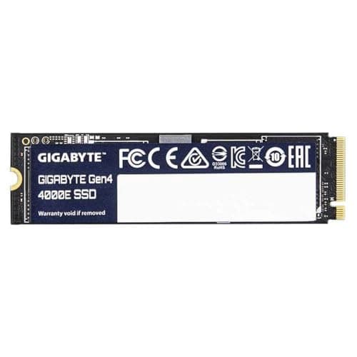 Gigabyte 1TB M.2 Solid State Drive Gen4 4000E (PCIe Gen 4.0 x4/NVMe 1.4)