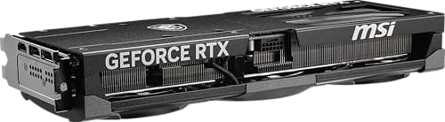 msi Gaming RTX 5070 Ti 16G Ventus 3X OC Black Grafikkarte (16GB GDDR7, 256-Bit, Extreme Performance:2482MHz, DisplayPort x 3 2.1a, HDMI 2.1b, NVIDIA Blackwell Architecture) Bild 6